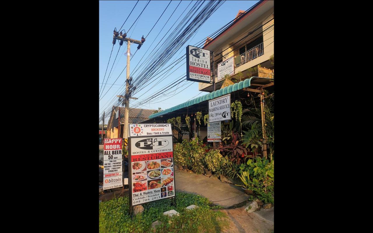 P & T Hostel Bang Rak Beach  Eksteriør billede